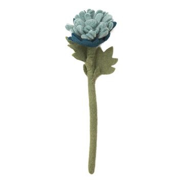 Flor Garden Glory en Felpa Color Azul