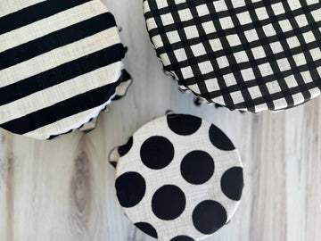 Set de 3 Bowl Covers en Algodón Reusables